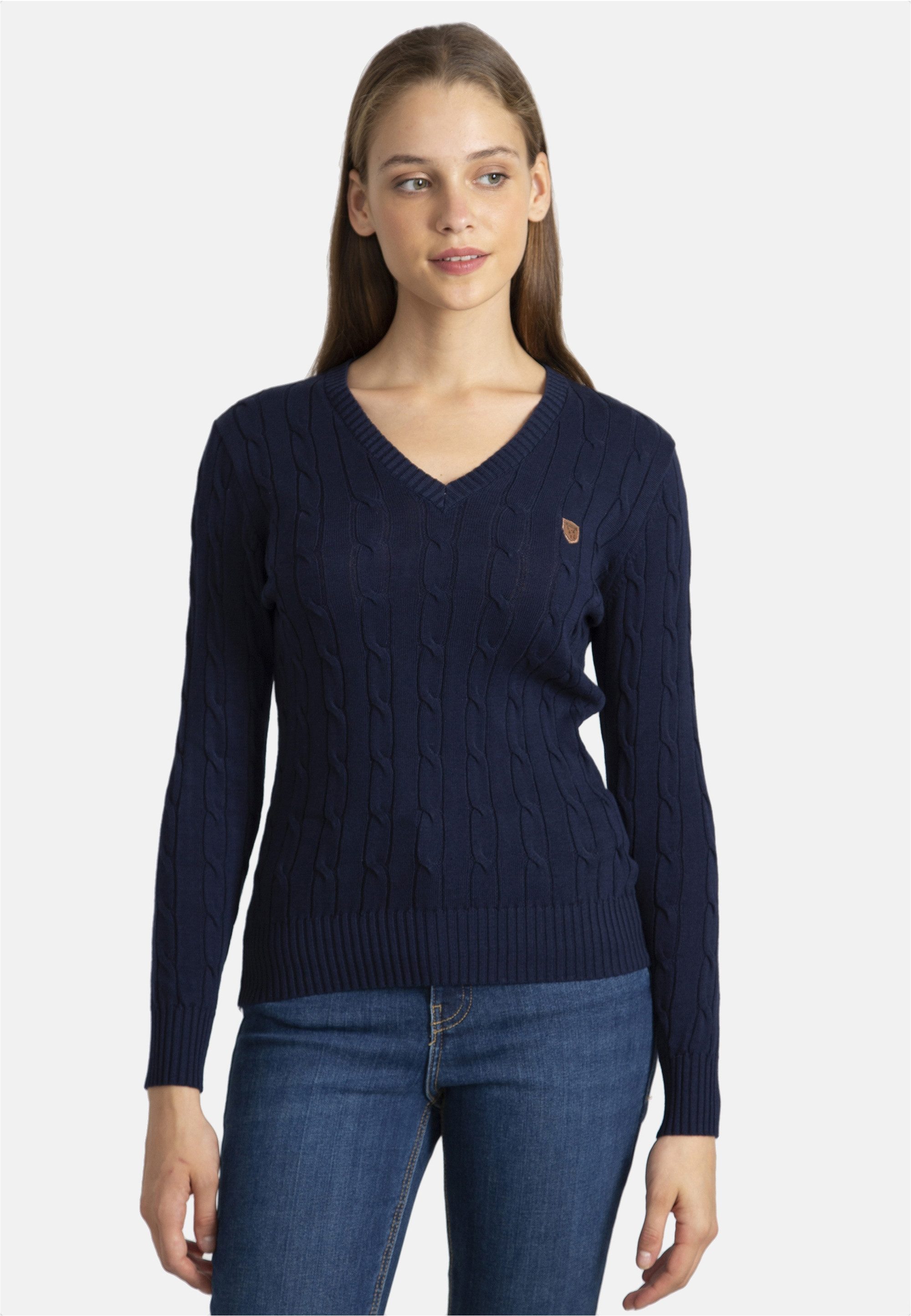 SIR RAYMOND TAILOR Strickpullover "Frenze", (1 tlg.), mit klassischem V-Aus günstig online kaufen
