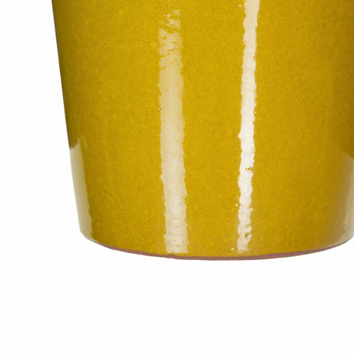 Vase 37 X 37 X 49 Cm Aus Keramik Gelb (2 Stück) günstig online kaufen