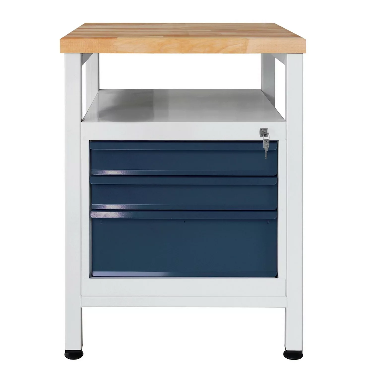 PROREGAL Werkbank Slim Rhino mit Ablagefläche 3 Schubladen HxBxT 84 x 60 x günstig online kaufen