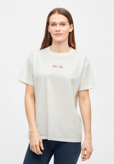 Derbe T-Shirt "Derbe Bedeutung", Rückenprint, Nachhaltig, Organic Cotton, o günstig online kaufen