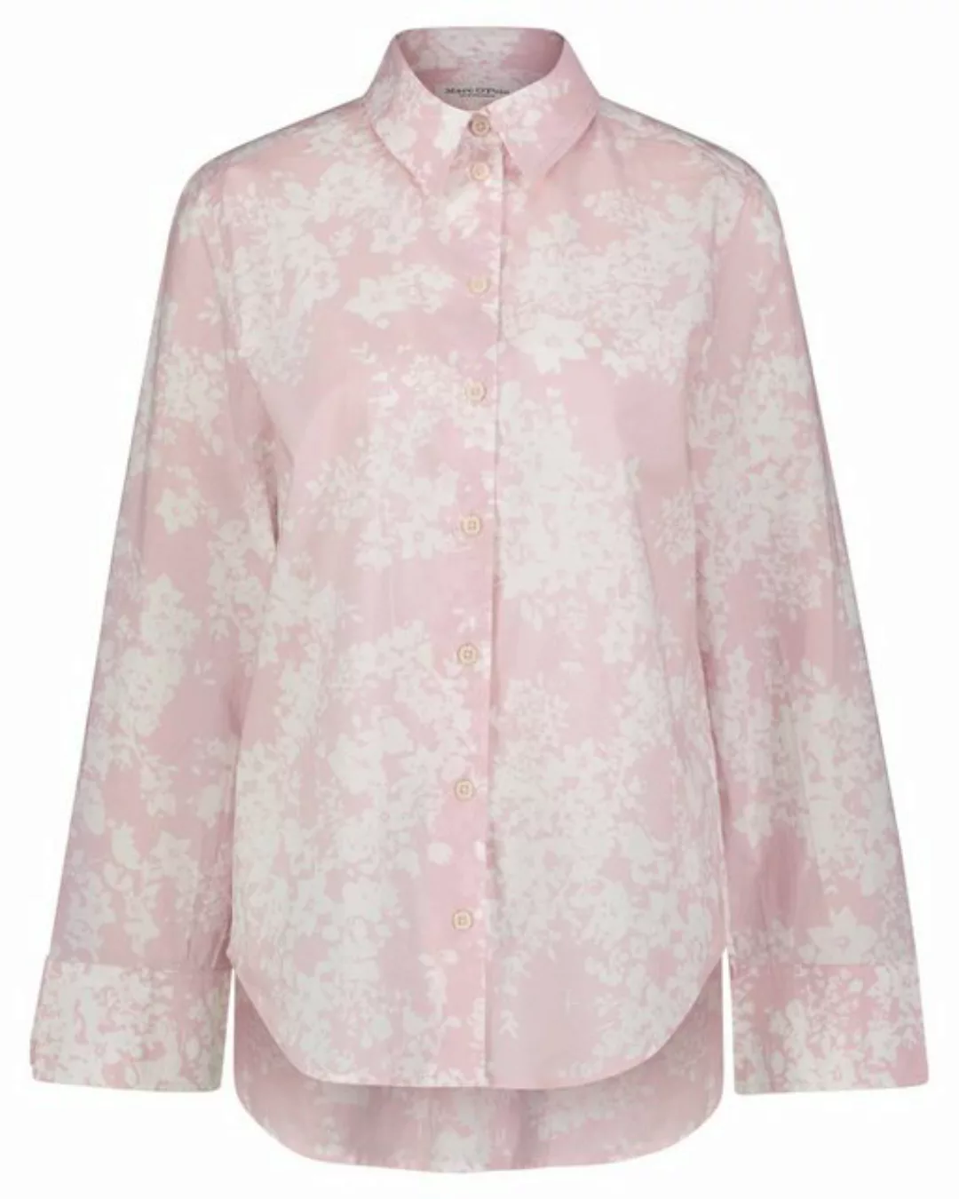 Marc O'Polo Klassische Bluse Damen Hemdbluse Regular Fit (1-tlg) günstig online kaufen