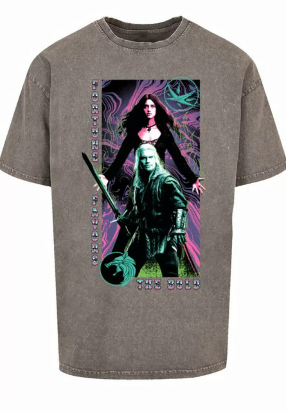 F4NT4STIC T-Shirt "The Witcher Fortune Favours The Bold", Premium Qualität günstig online kaufen