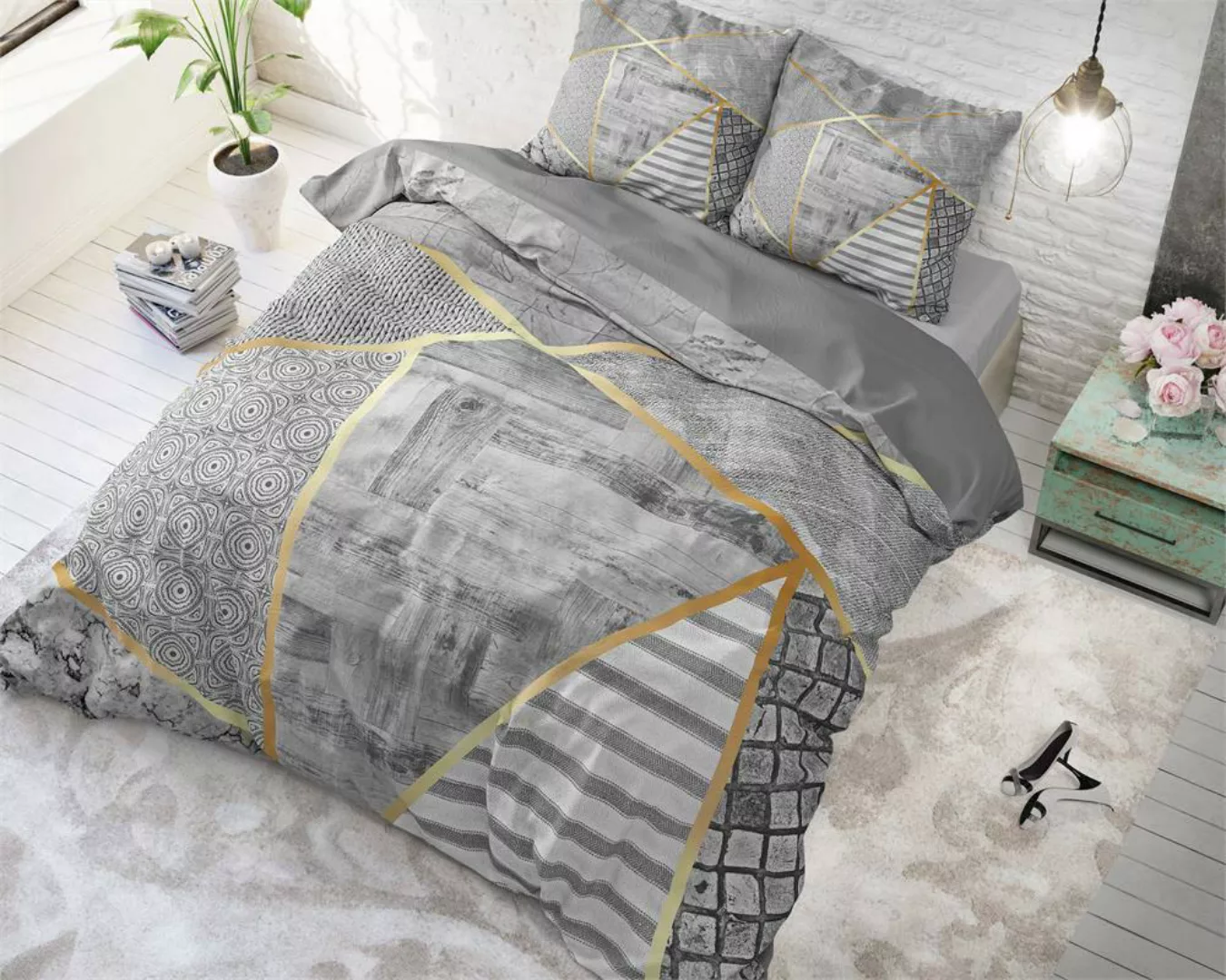 Dreamhouse | Bettbezug-Set Graphic günstig online kaufen