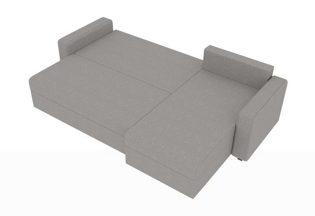 Ecksofa Amara, L-Form, Eckcouch, Sofa, Sitzkomfort, mit Bettfunktion, mit B günstig online kaufen