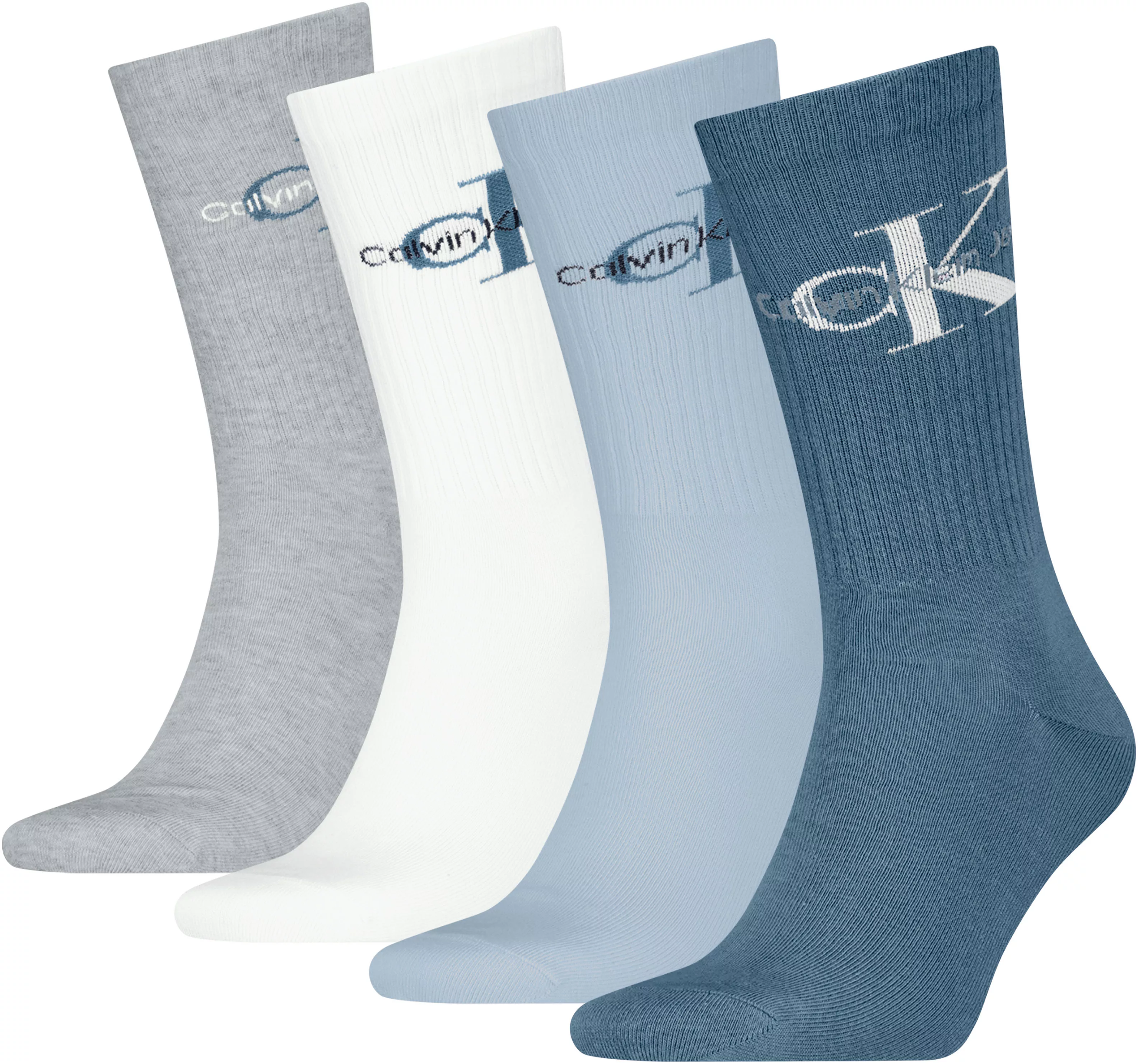 Calvin Klein Jeans Socken, (4 Paar), mit Logo günstig online kaufen