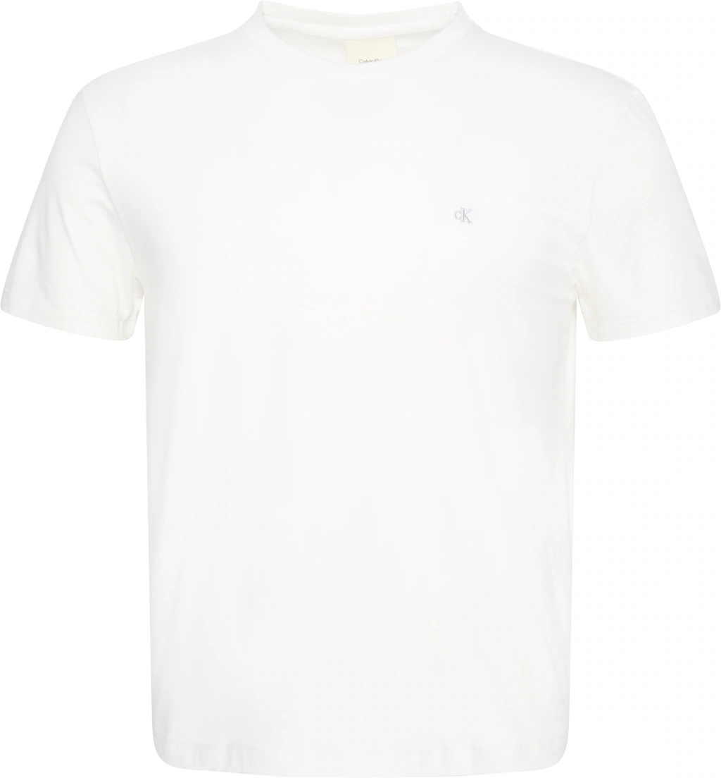 Calvin Klein T-Shirt "SS STRETCH COTTON SLIM TEE", Mit Rundhalsausschnitt günstig online kaufen