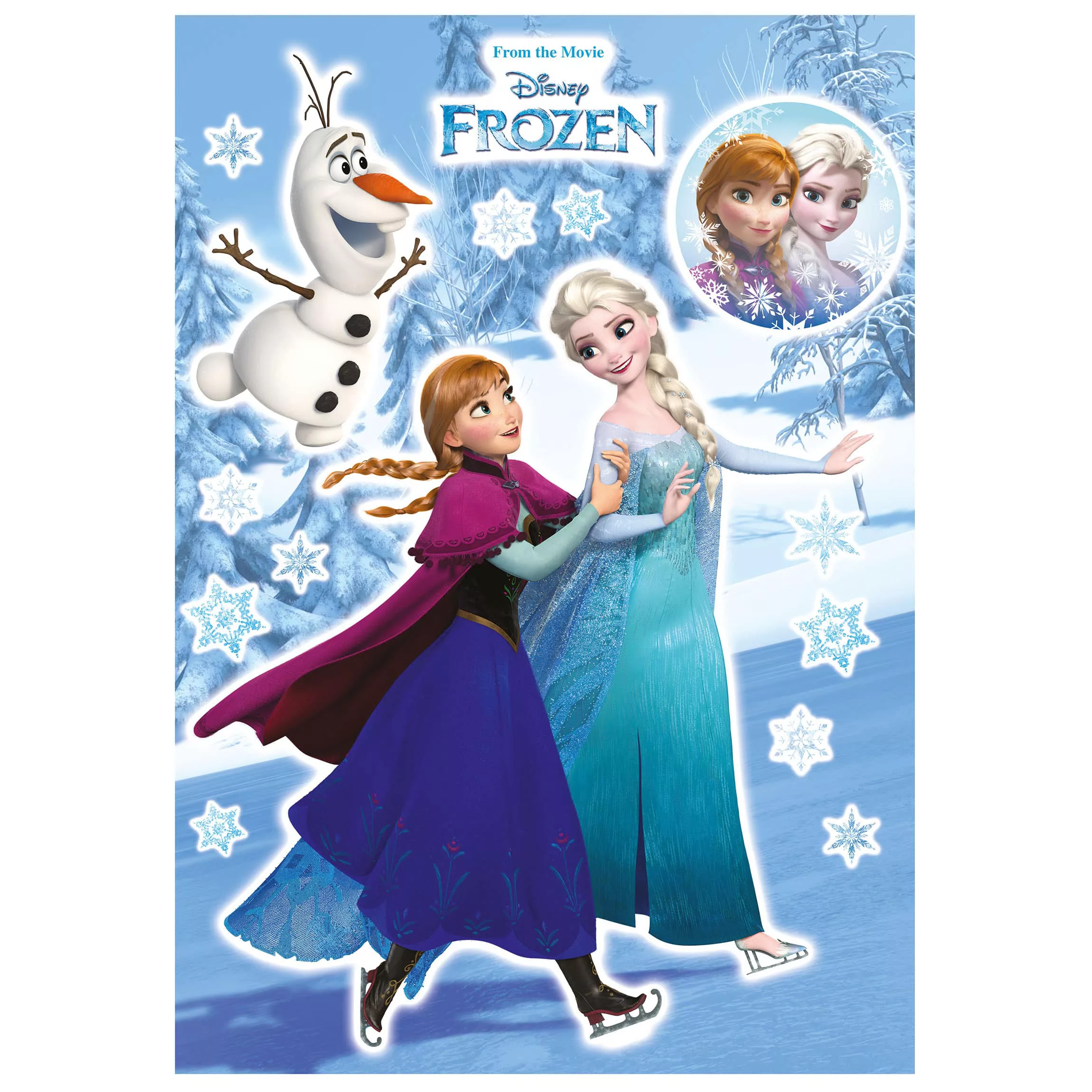 Komar Deko-Sticker Frozen Sisters 50 cm x 70 cm günstig online kaufen