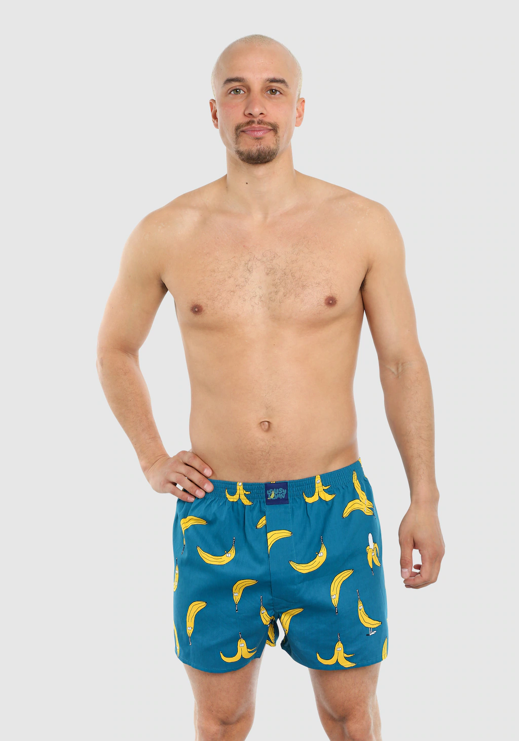 Lousy Livin 2-er Set Boxershorts Blau mit Print günstig online kaufen