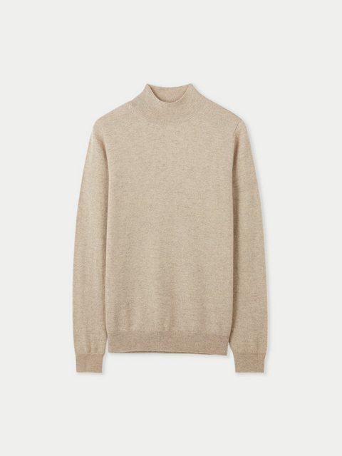 GOBI Cashmere Stehkragenpullover Naturfarbe Stehkragenpullover aus Kaschmir günstig online kaufen