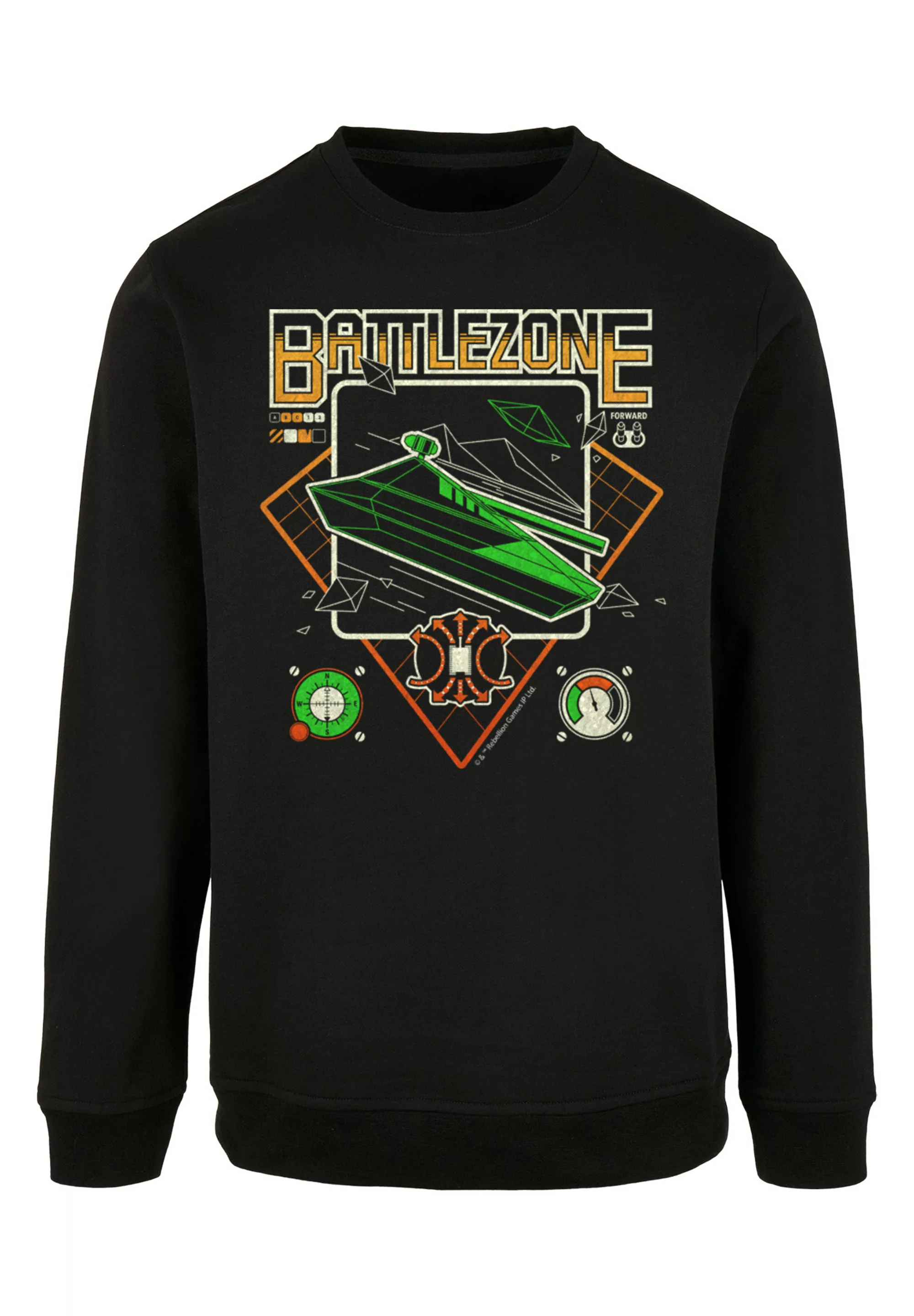 F4NT4STIC Kapuzenpullover "Retro Gaming BATTLEZONE", Print günstig online kaufen