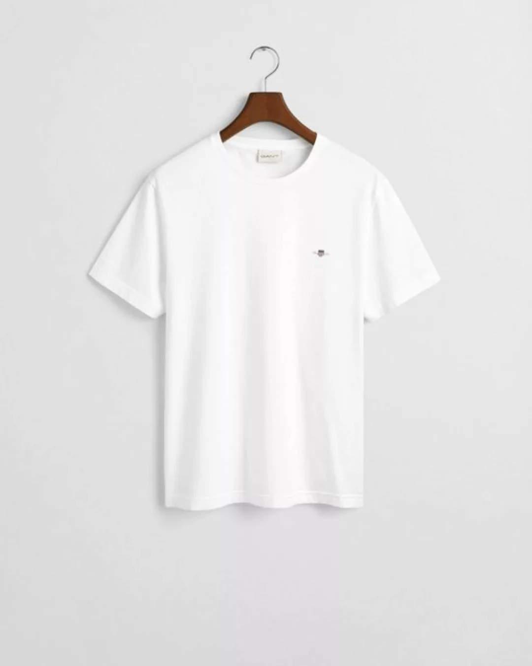 Gant T-Shirt "SLIM SHIELD SS T-SHIRT", mit Logostickerei auf der Brust günstig online kaufen