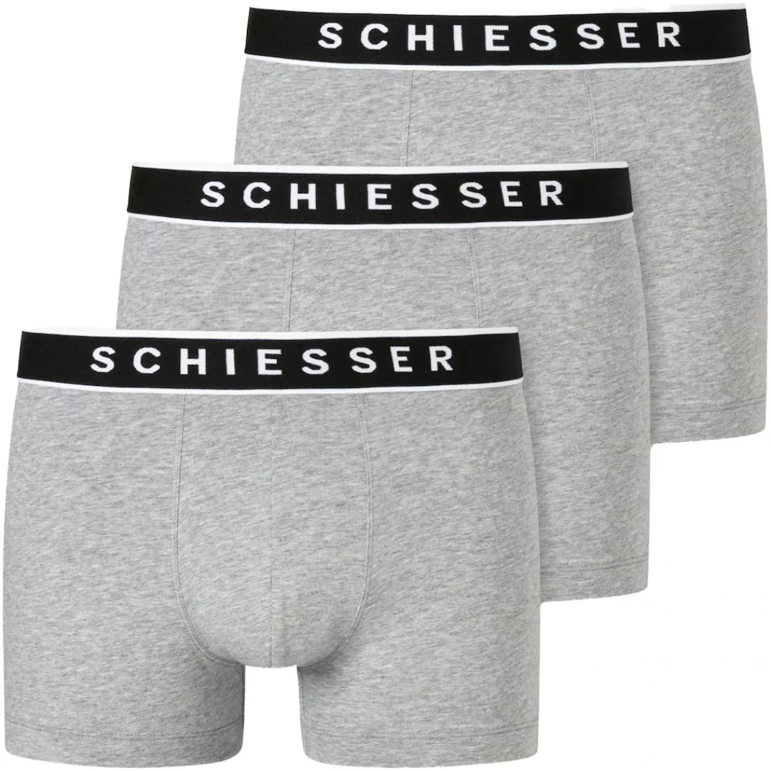 Schiesser Boxer ""95/5"", (3er-Pack), mit softem, tonalem Bund, kontraststa günstig online kaufen