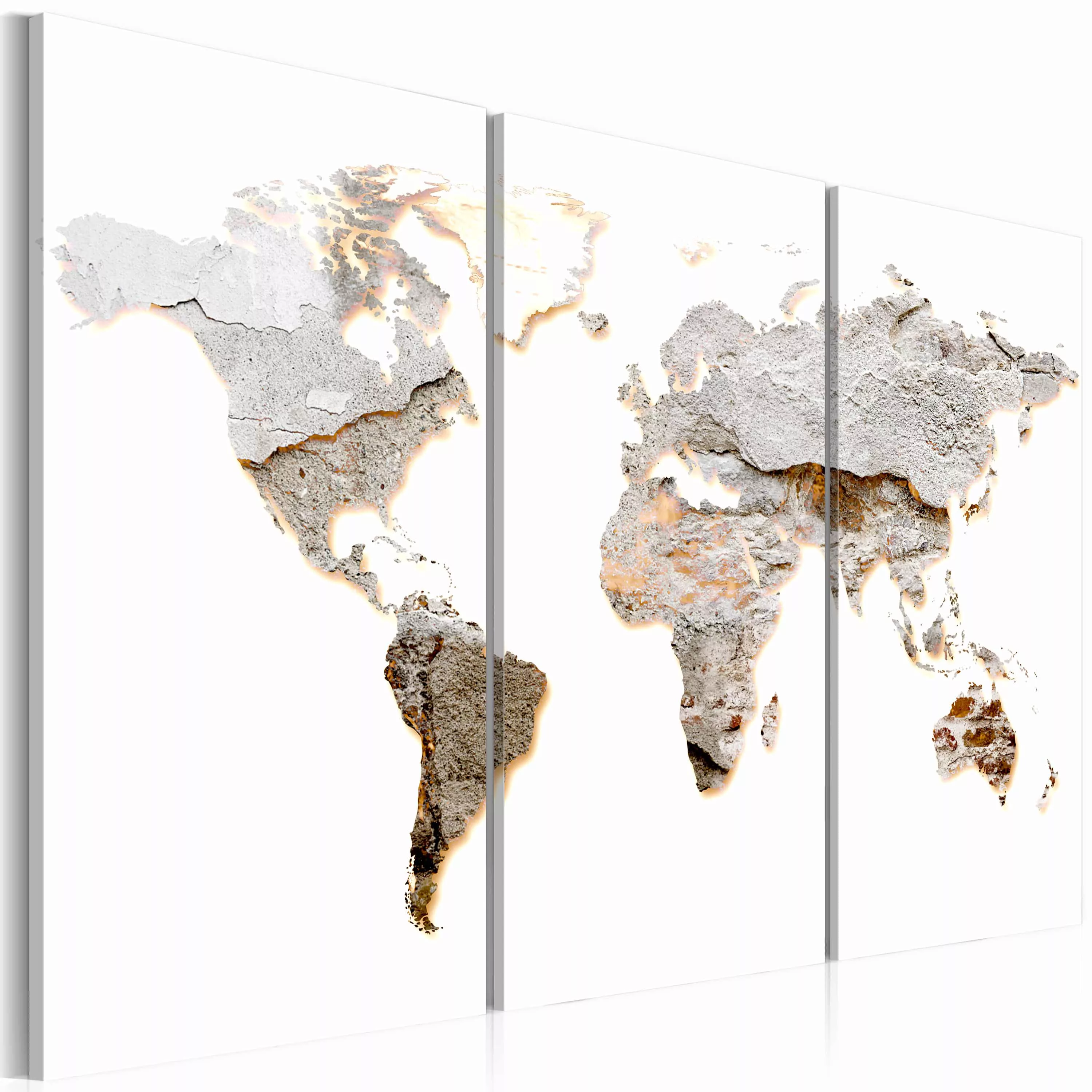 Wandbild - Concrete Continents günstig online kaufen