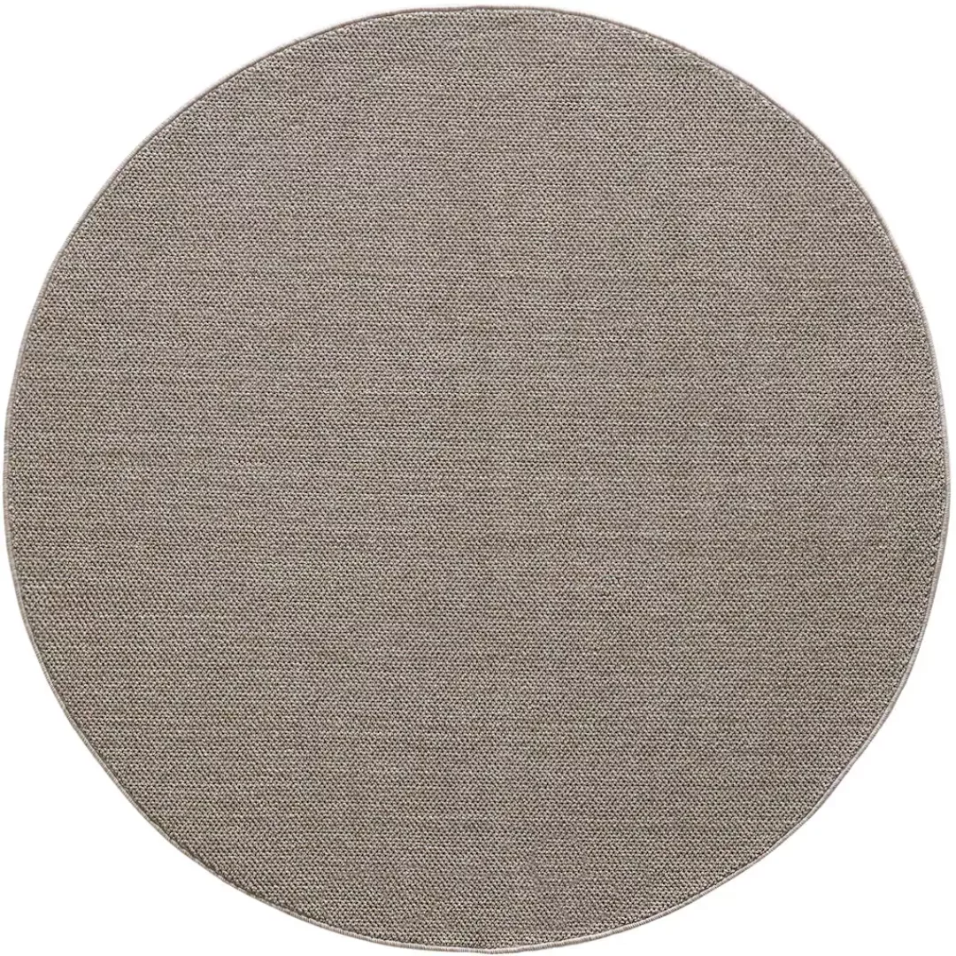 Ayyildiz Teppiche Teppich »LOOM 4300«, rund, 7 mm Höhe, pflegeleicht, robus günstig online kaufen