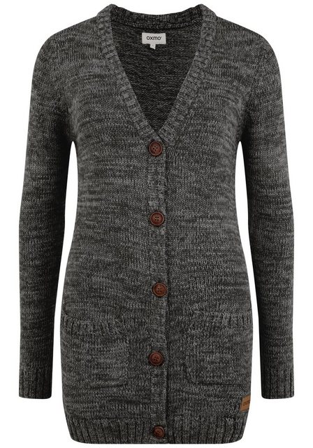 OXMO Strickjacke OXPhilemona Strickjacke mit Holzknopfleiste günstig online kaufen