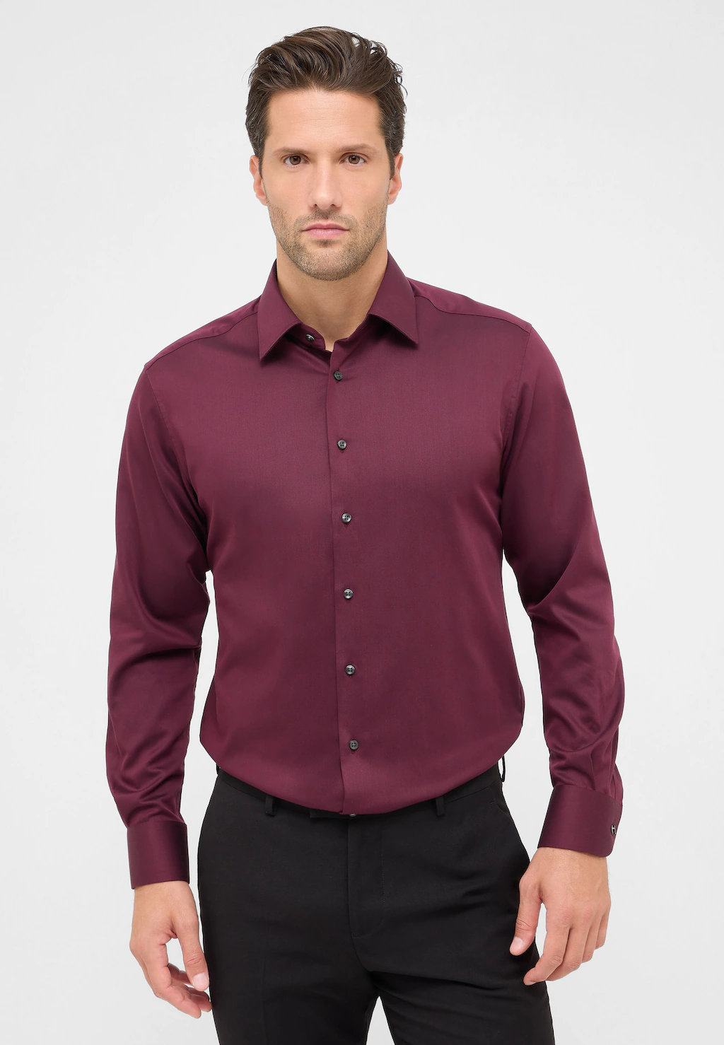 Eterna Langarmhemd "MODERN FIT", NON IRON (bügelfrei) günstig online kaufen