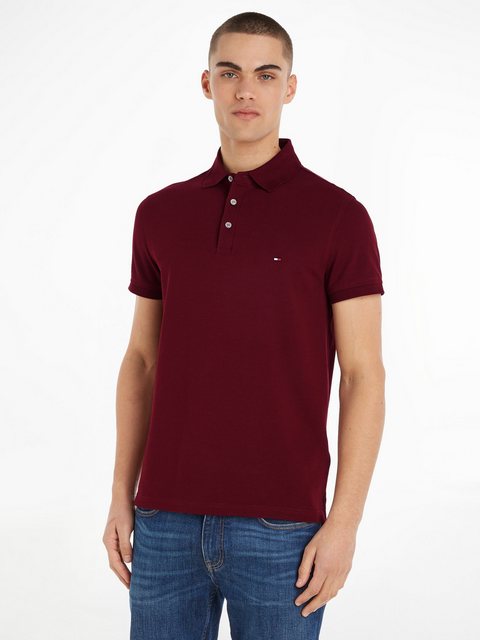 Tommy Hilfiger Poloshirt "1985 SLIM POLO", aus leicht strukturiertem Piqué- günstig online kaufen