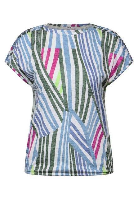 Cecil T-Shirt TOS Multicolor Print Burnout T günstig online kaufen