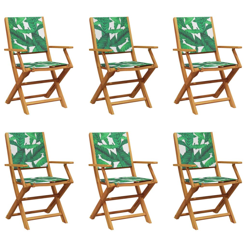 vidaXL Gartenstuhl Gartenstühle 6 Stk. Klappbar günstig online kaufen