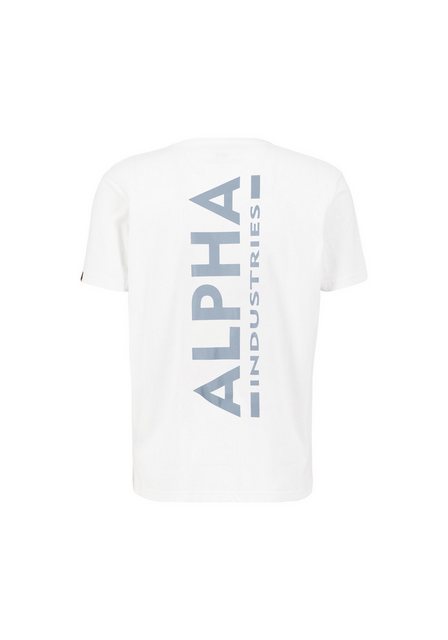 Alpha Industries T-Shirt Alpha Industries Men - T-Shirts Backprint T Reflec günstig online kaufen