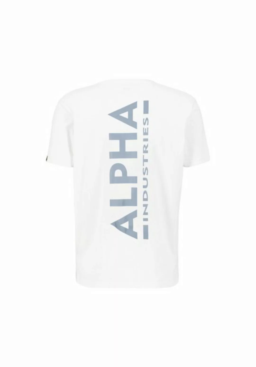 Alpha Industries T-Shirt Alpha Industries Men - T-Shirts Backprint T Reflec günstig online kaufen