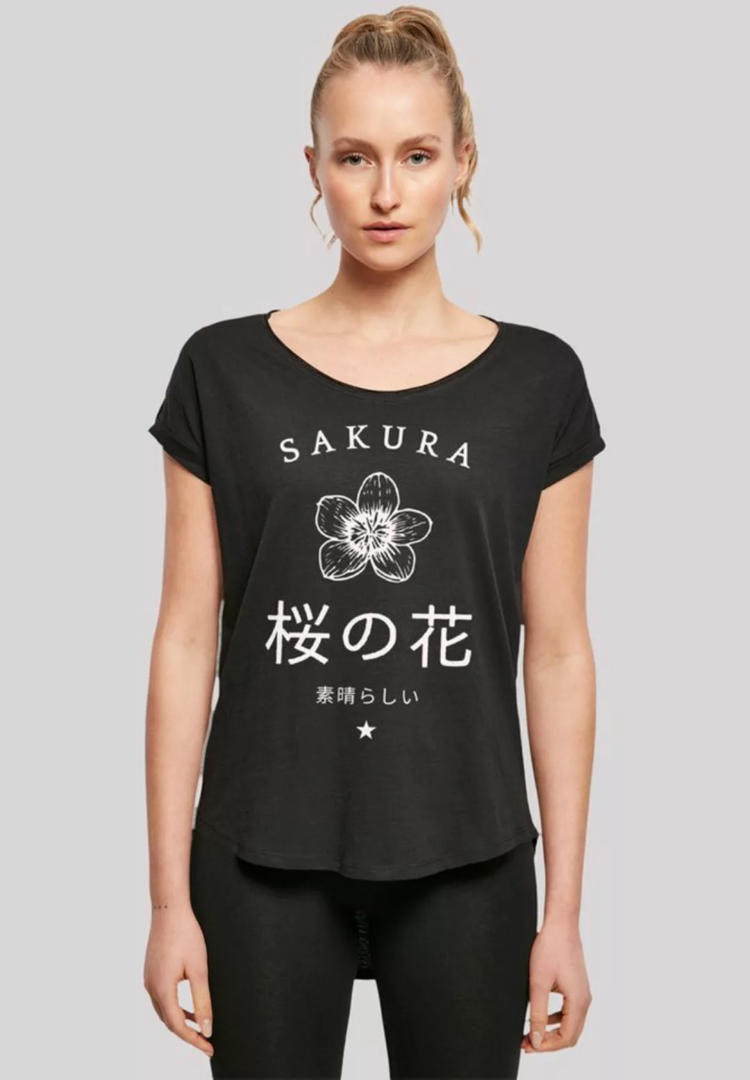 F4NT4STIC T-Shirt Sakura Flower Japan Print günstig online kaufen