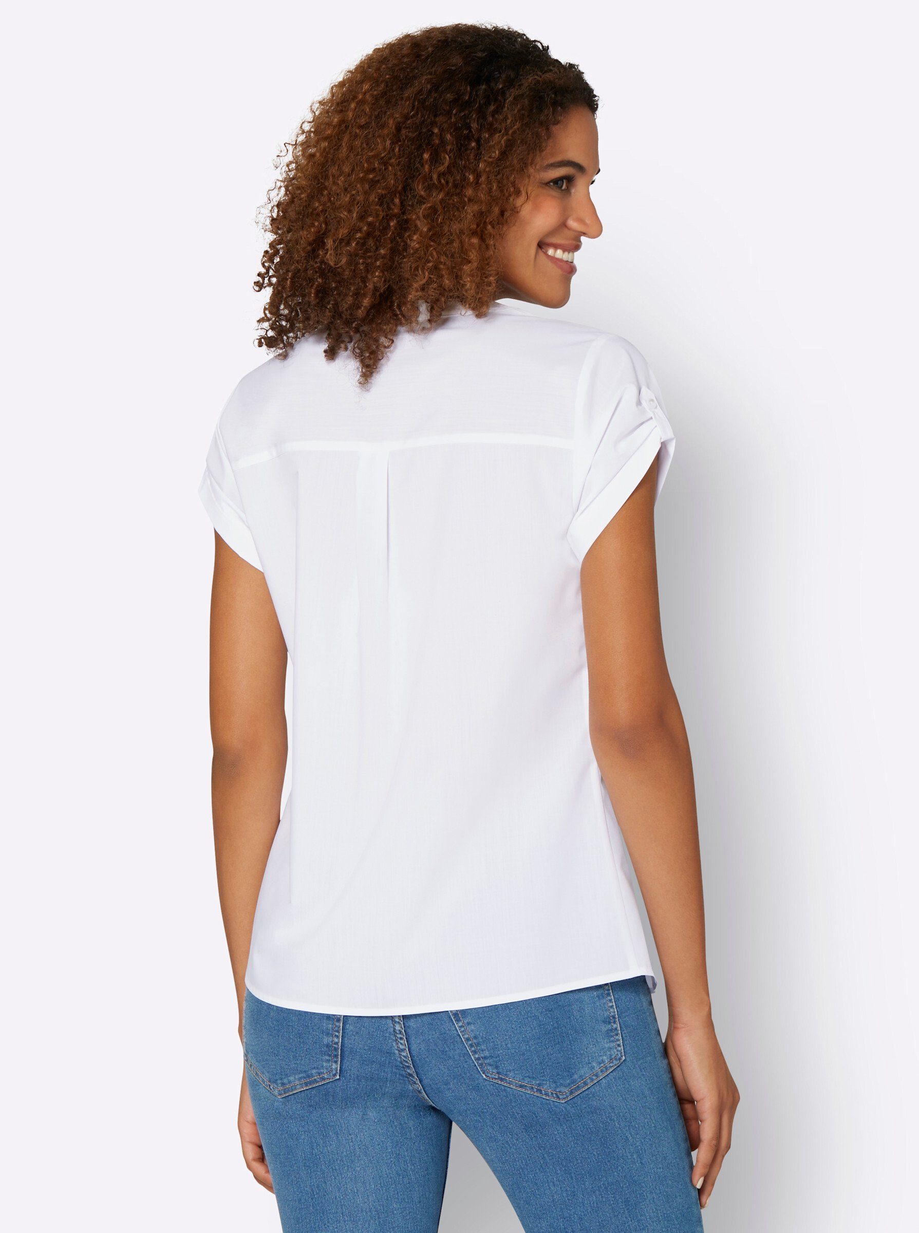 Casual Looks Kurzarmbluse günstig online kaufen