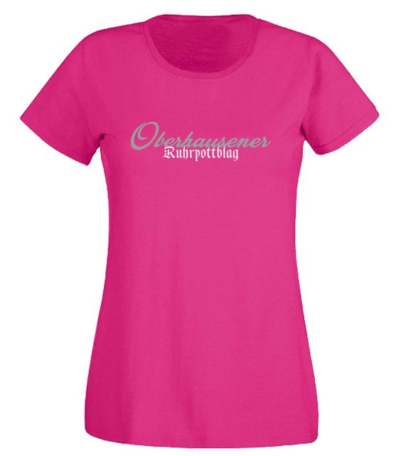 G-graphics T-Shirt Oberhausener Ruhrpottblag Slim-fit Damen T-Shirt mit Ruh günstig online kaufen