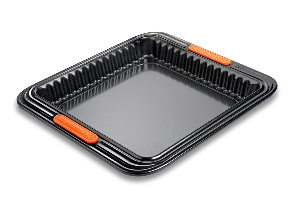 Le Creuset Tarteform Quadratisch Antihaft-Backform 23x23cm günstig online kaufen