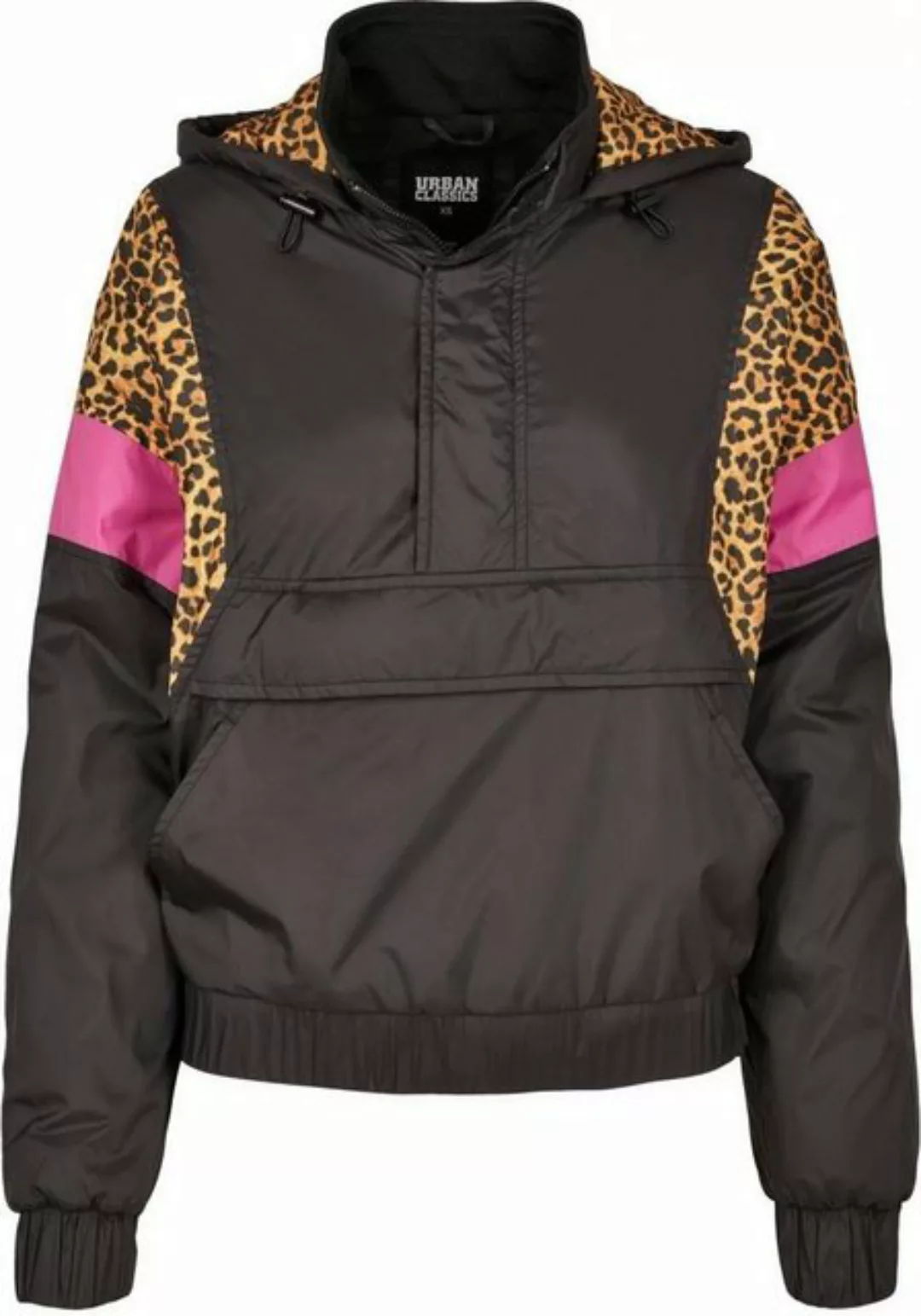 URBAN CLASSICS Outdoorjacke Damen Ladies AOP Mixed Pull Over Jacket (1-St) günstig online kaufen