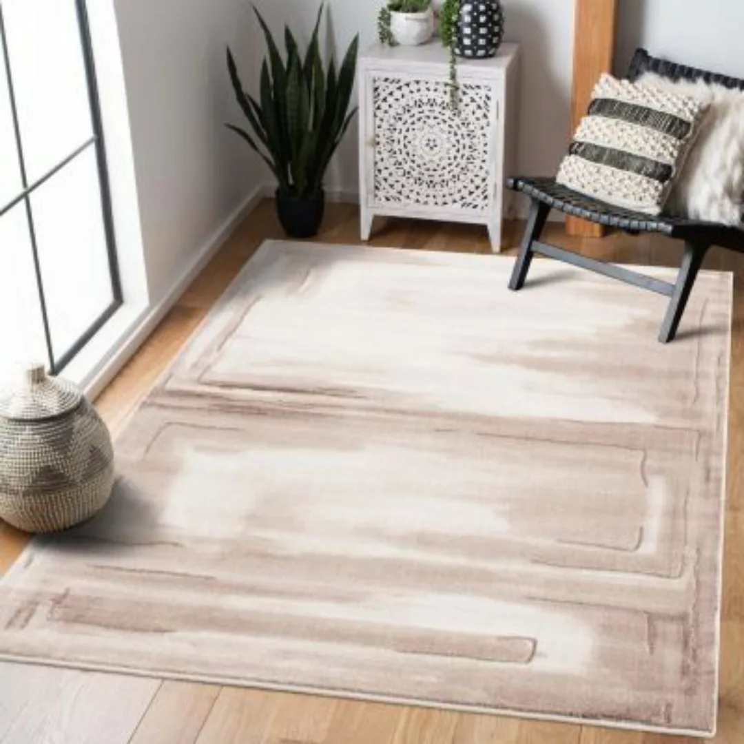 Carpet City Teppich »Noa 9261«, rund, Kurzflor, Modern, Weicher For, Pflege günstig online kaufen