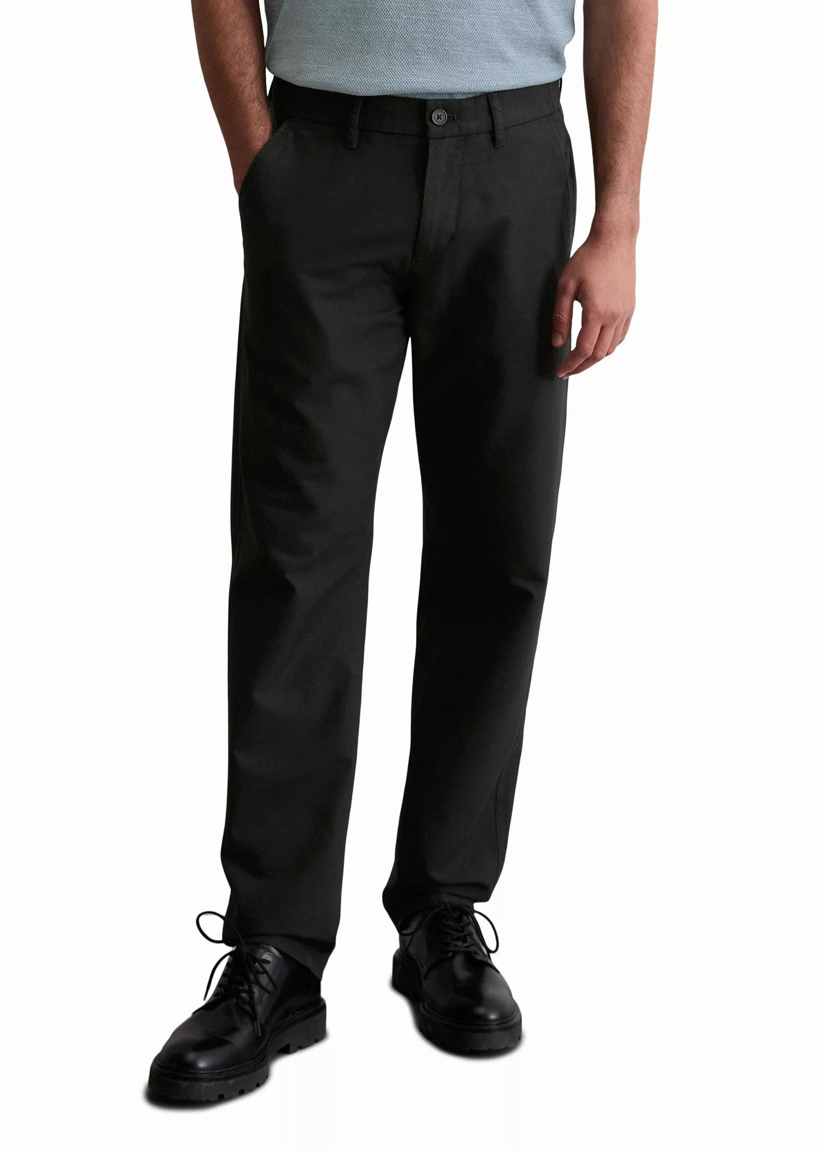 Marc OPolo Chinohose "aus Baumwoll-Leinen-Mix" günstig online kaufen