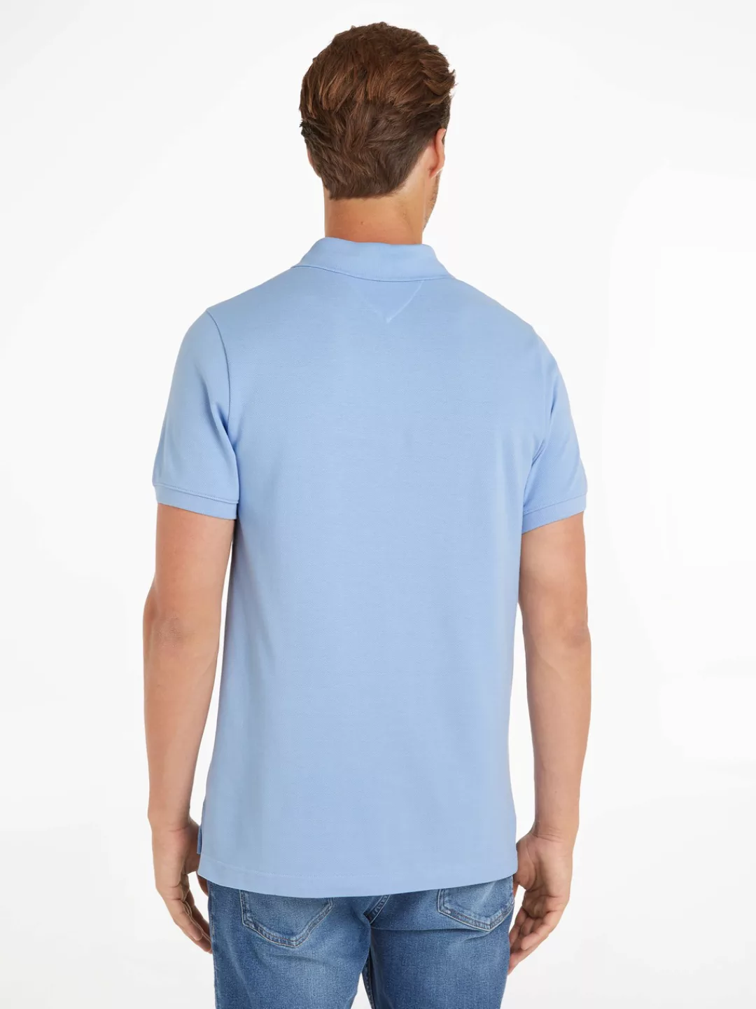 Tommy Jeans Poloshirt "TJM SLIM CORP POLO", mit Markenstickerei auf der Bru günstig online kaufen