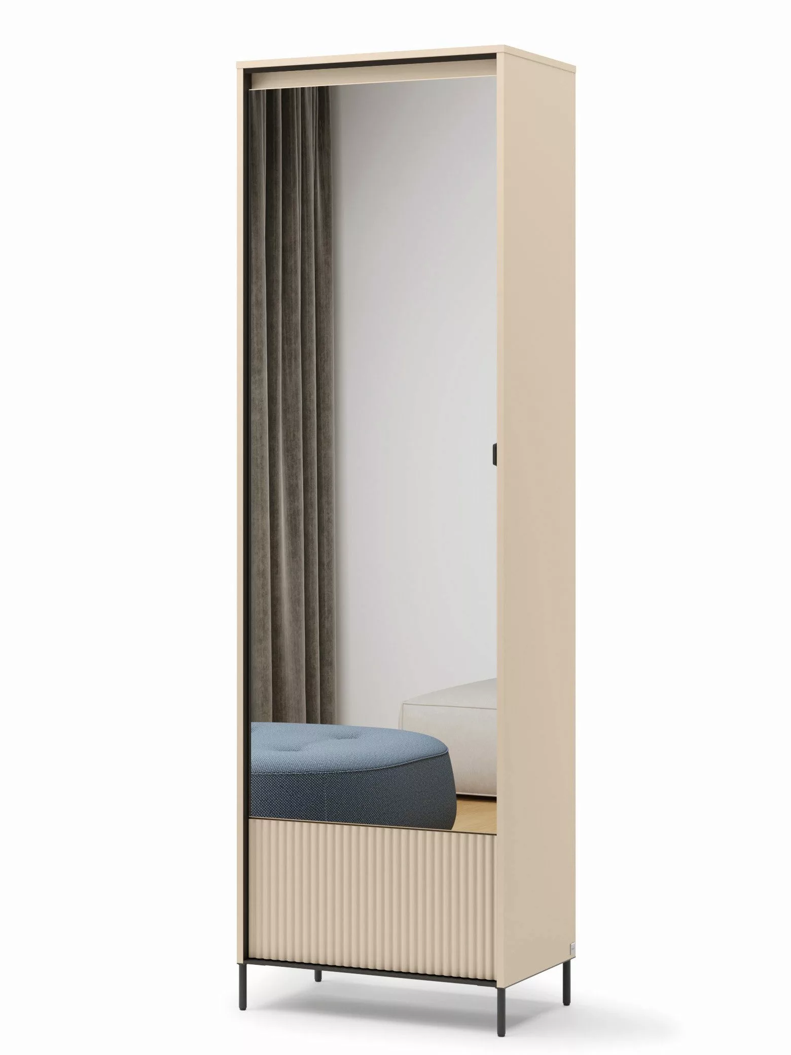 Compleo Garderoben-Set mit Lamellen, (Kleiderschrank, Kleiderbügel, günstig online kaufen