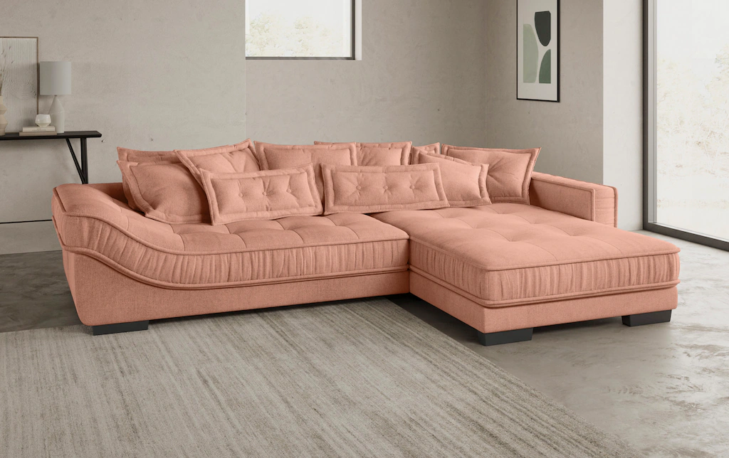 Mr. Couch Ecksofa "Diwan II DuraFlex L-Form", DuraFlex-Kaltschaumpolsterung günstig online kaufen