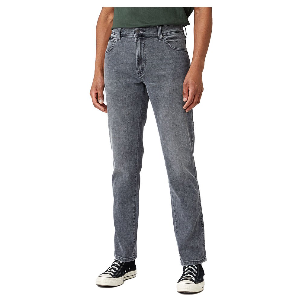 Wrangler Texas Taper Jeans 33 Grey Ace günstig online kaufen
