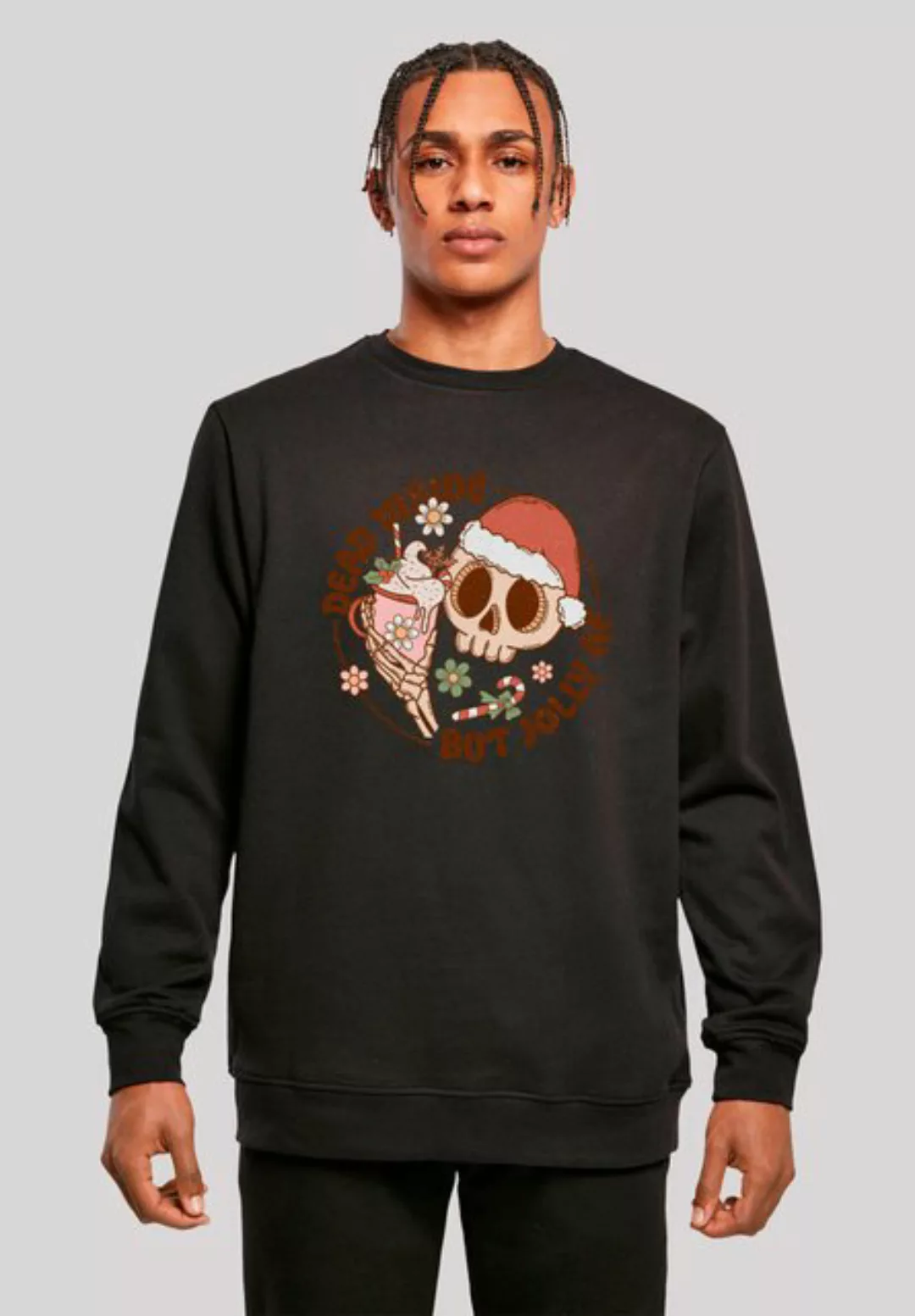 F4NT4STIC Sweatshirt Dead inside but jolly AF Weihnachten Premium Qualität, günstig online kaufen