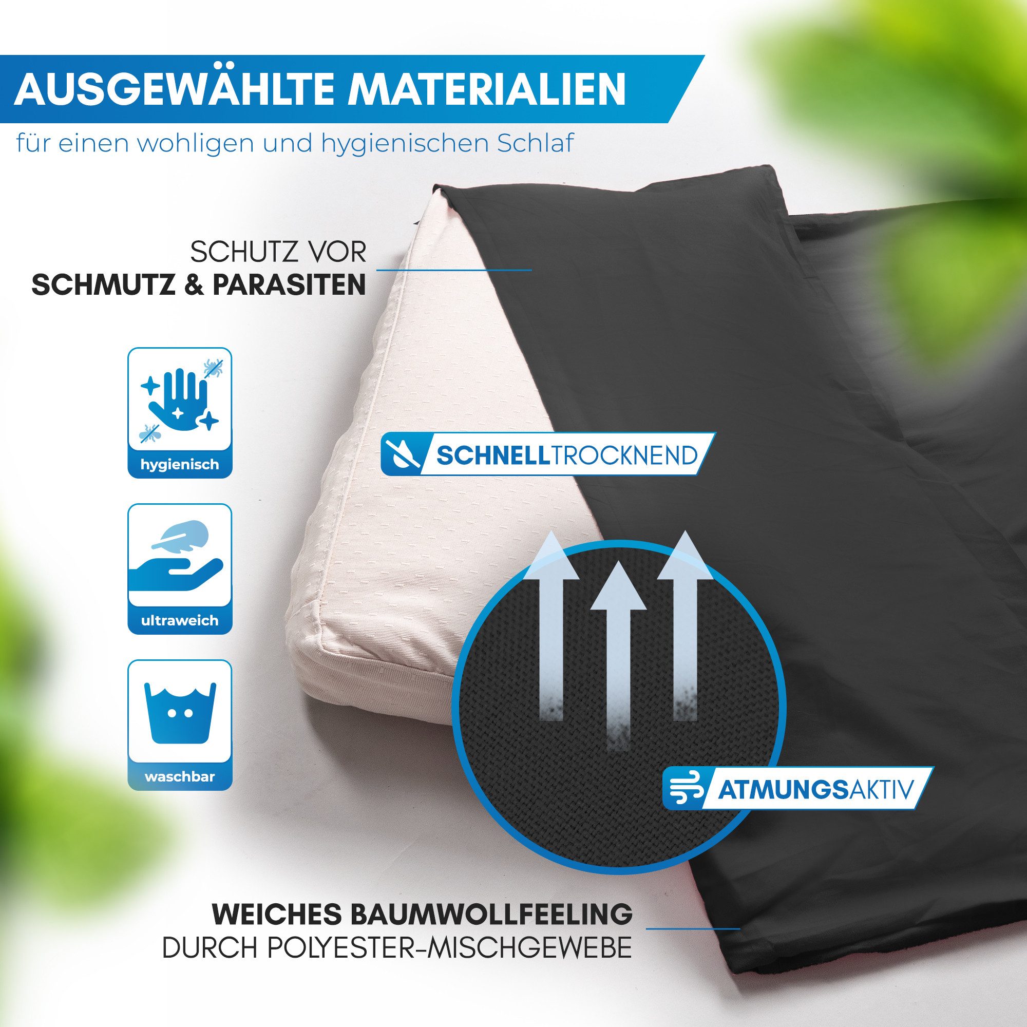 Nordmut Innenschlafsack NORDMUT® Hüttenschlafsack Ultraleicht [220 günstig online kaufen