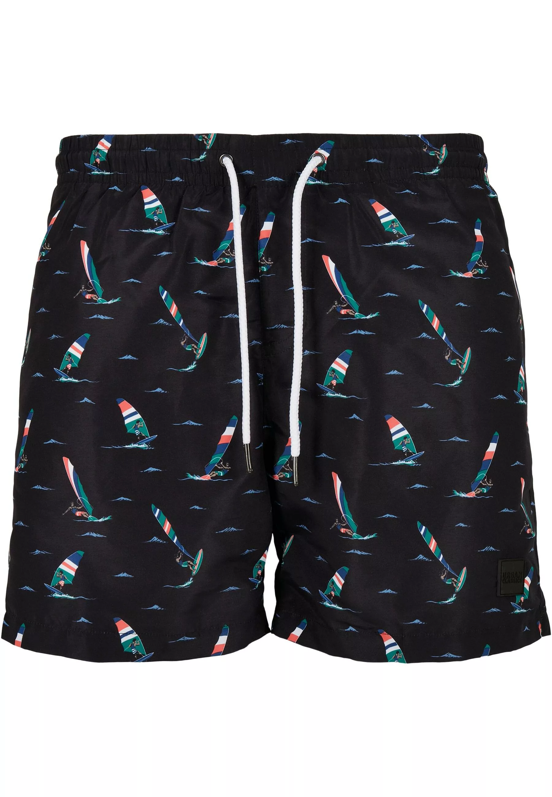 URBAN CLASSICS Badeshorts "Urban Classics Herren Pattern Swim Shorts" günstig online kaufen