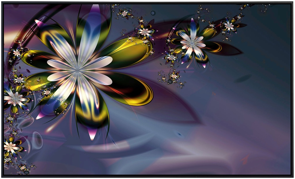Papermoon Infrarotheizung »Abstrakt Blumen«, sehr angenehme Strahlungswärme günstig online kaufen