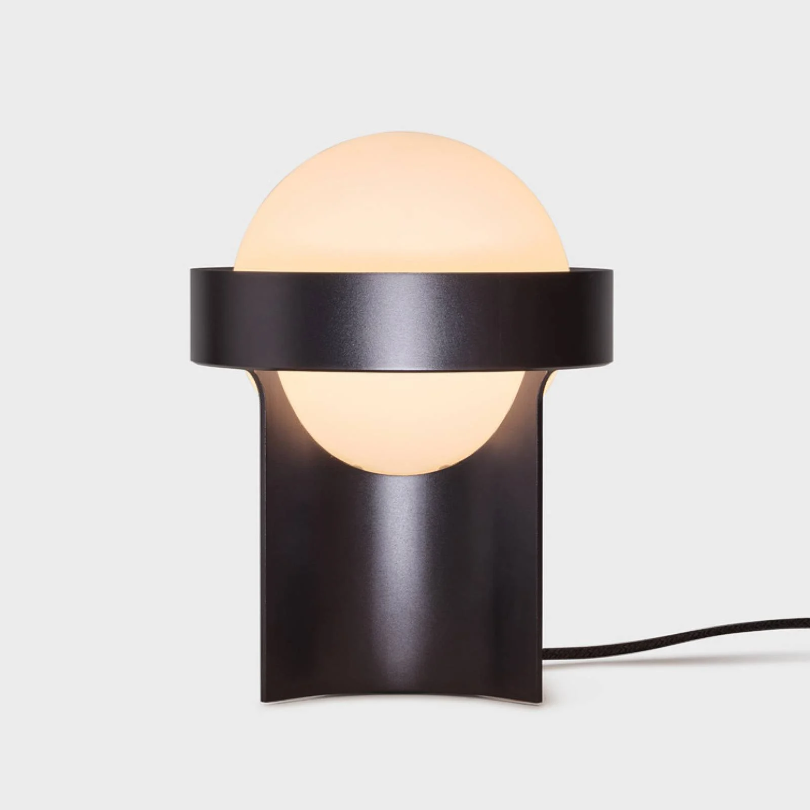 Tala Tischleuchte Loop Large, Alu, LED-Globe, dunkelgrau günstig online kaufen