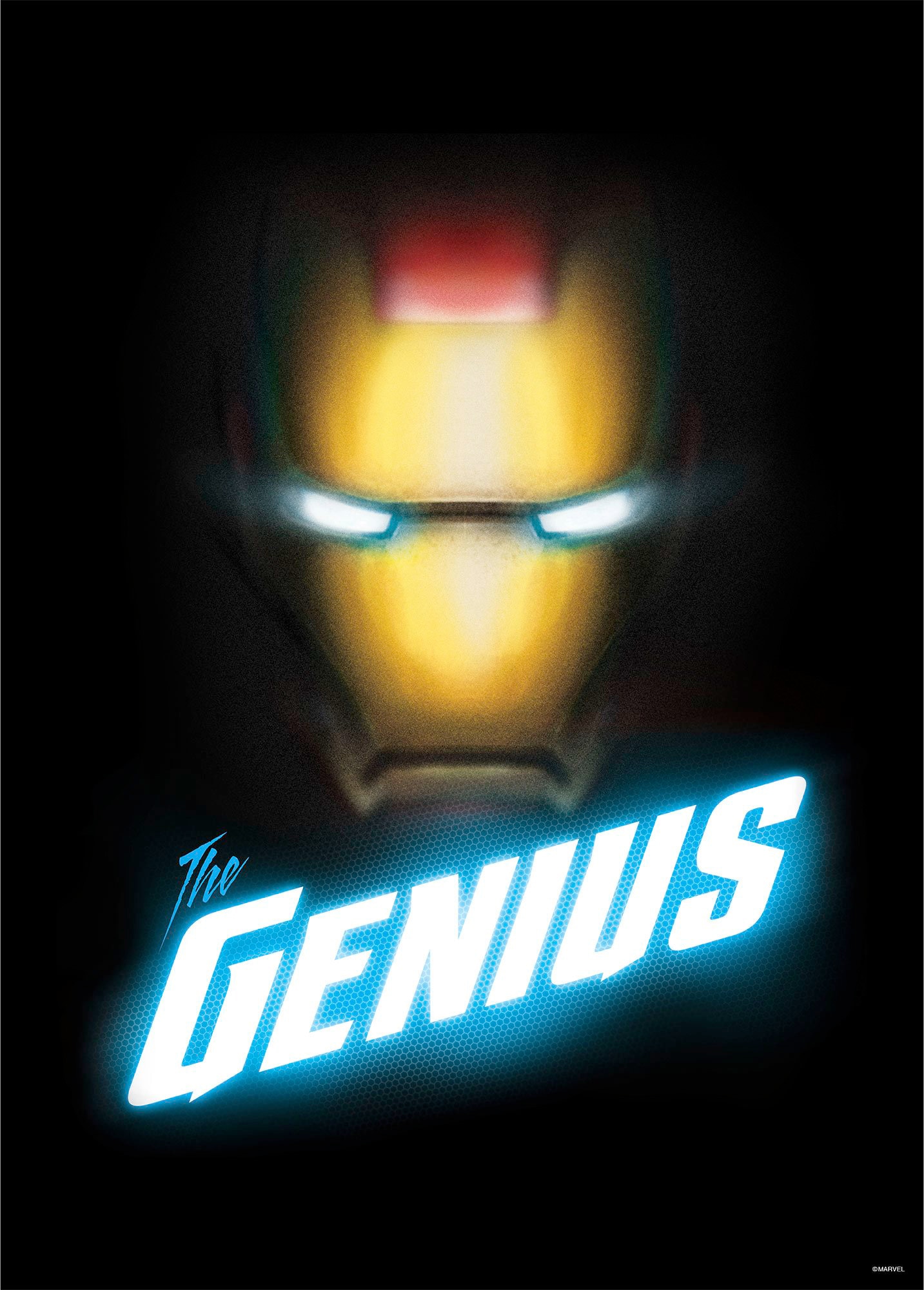 Komar Wandbild »Avengers The Genius«, (1 St.), Kinderzimmer, Schlafzimmer, günstig online kaufen