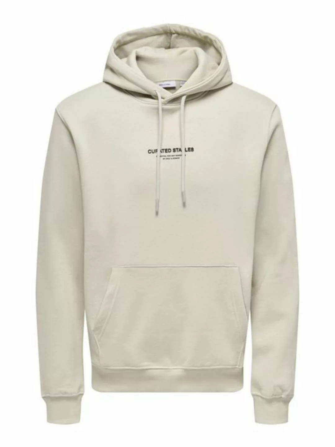 ONLY & SONS Kapuzensweatshirt ONSCURATED REG HOODIE SWEAT günstig online kaufen