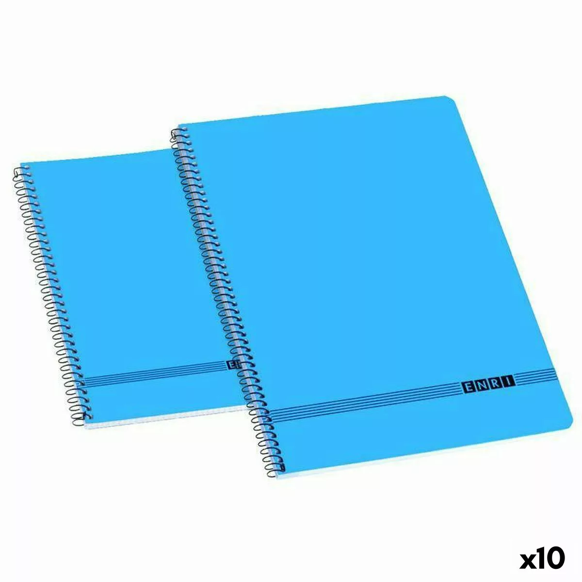 Notizbuch Enri 80 Bettlaken Blau (10 Stück) günstig online kaufen