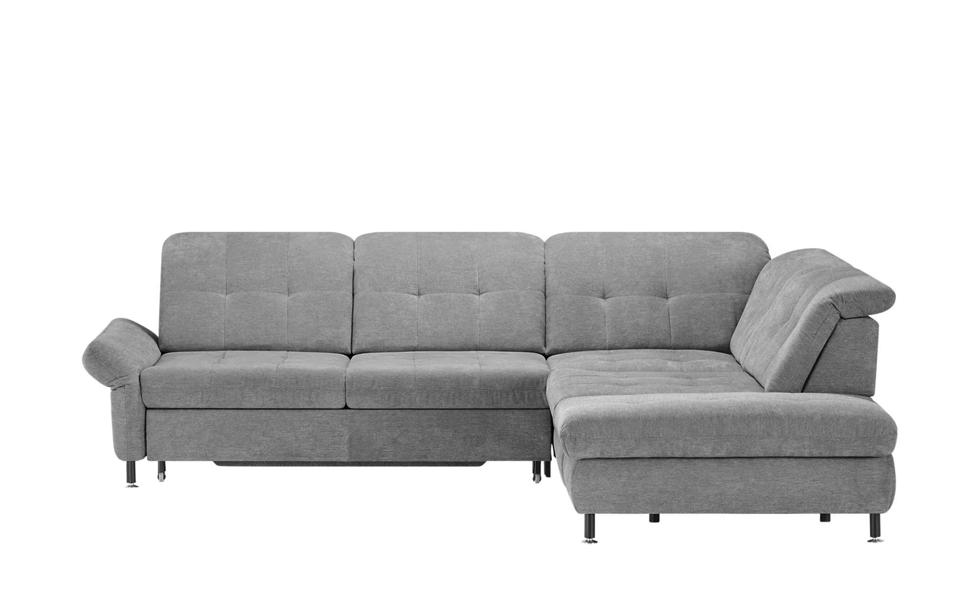 Ecksofa - grau - 296 cm - 85 cm - 260 cm - Polstermöbel > Sofas > Ecksofas günstig online kaufen