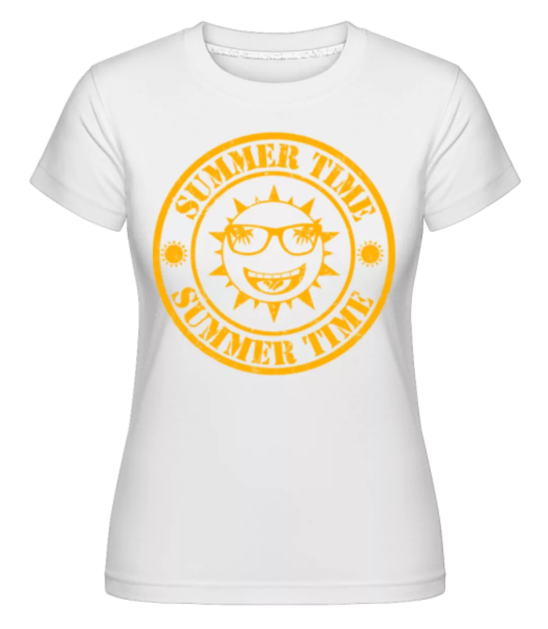 Summer Time Logo · Shirtinator Frauen T-Shirt günstig online kaufen