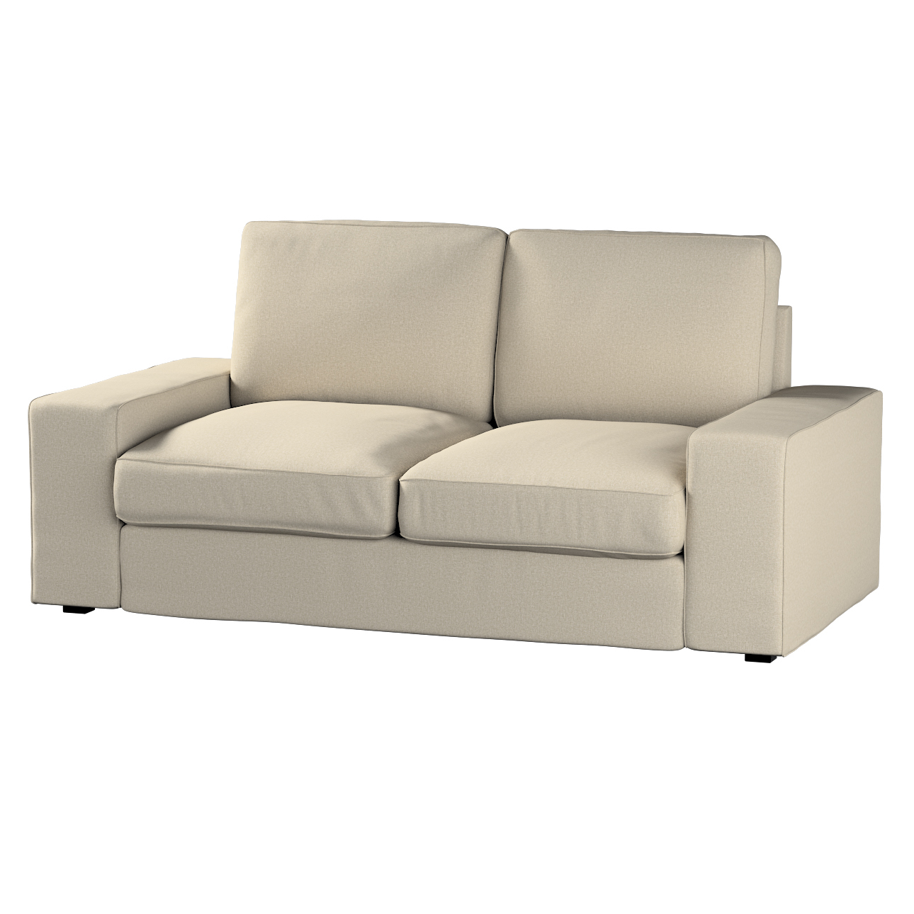 Bezug für Kivik 2-Sitzer Sofa, grau-beige, Bezug für Sofa Kivik 2-Sitzer, A günstig online kaufen