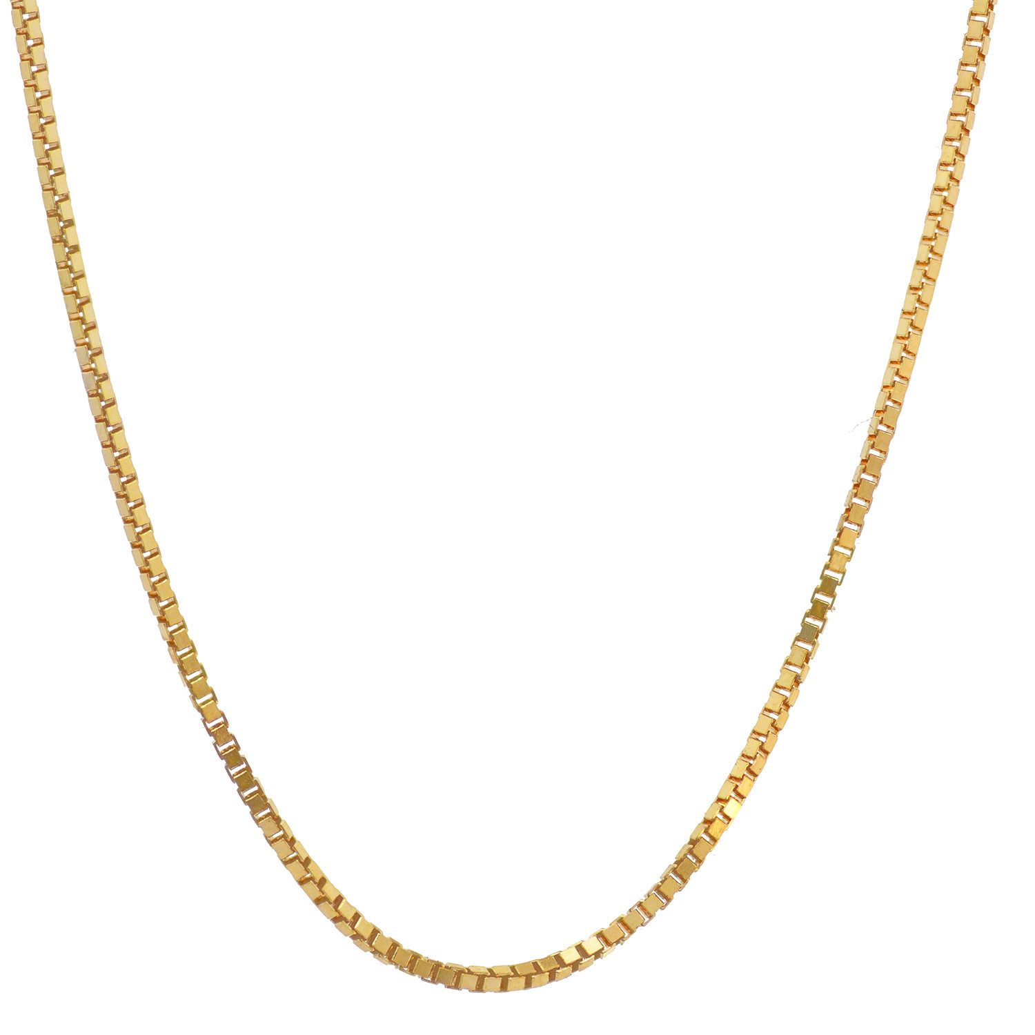 HOPLO Goldkette Goldkette Venezianerkette Länge 36cm günstig online kaufen