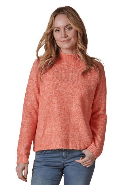 Zhrill Strickpullover Strickpullover ZHAINO Orange Care Label vor dem Wasch günstig online kaufen