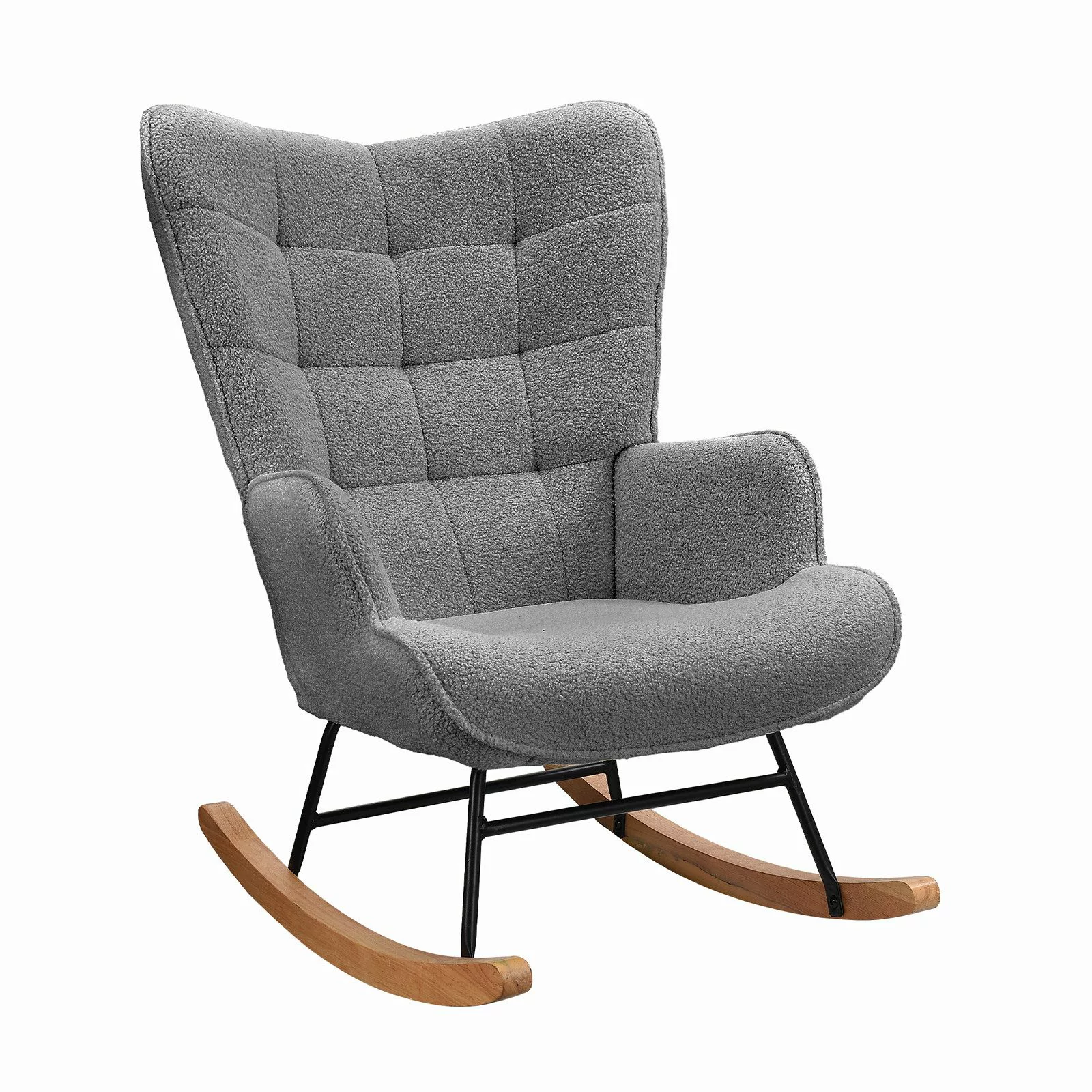 PXloue Schaukelstuhl Stillsessel Relaxsessel Loungesessel, Mit günstig online kaufen